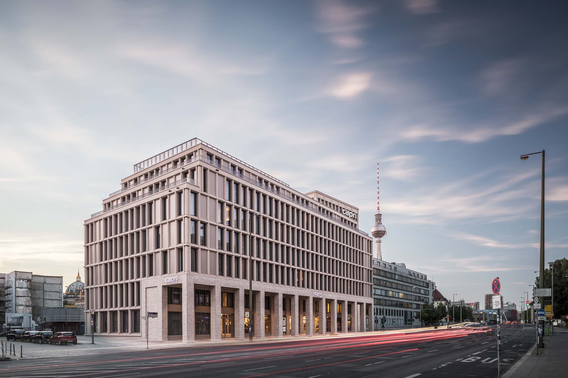 City view from Capri by Fraser, hotel with parking in Berlin, Germany