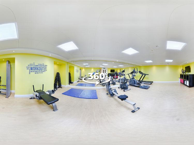 Virtual tour of gym at Fraser Suites Edinburgh hotel