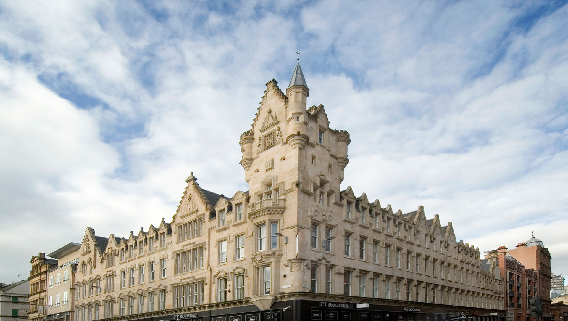 fraser suites glasgow serviced apartments facade