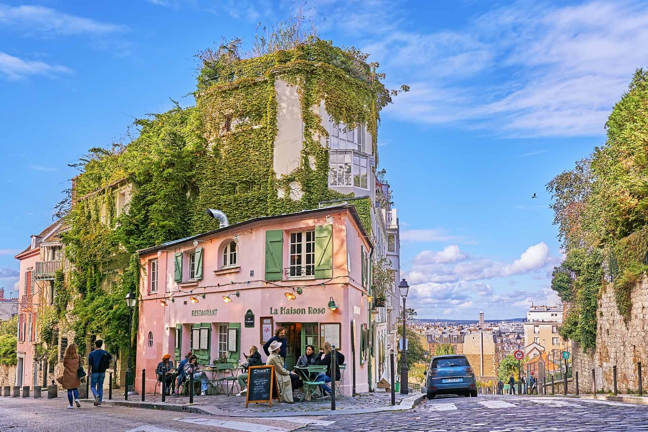 The Montmartre Grape Harvest Festival in Paris in autumn