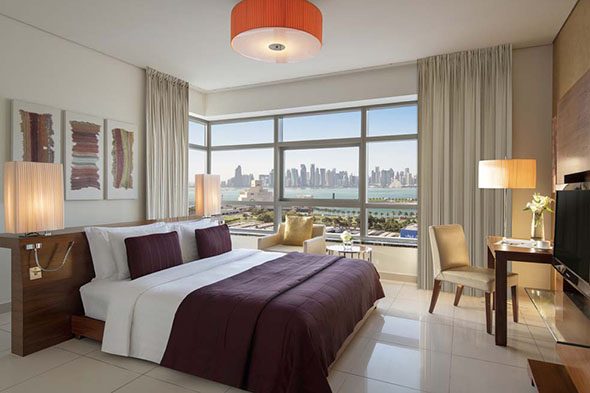 Executive Room at Fraser Suites Doha serviced apartment
