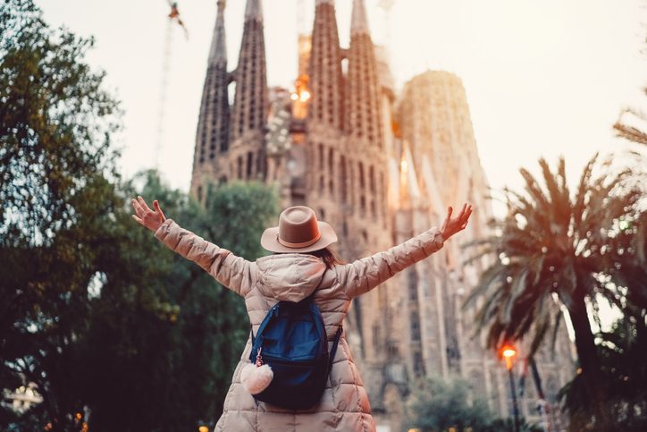 Barcelona weather in autumn